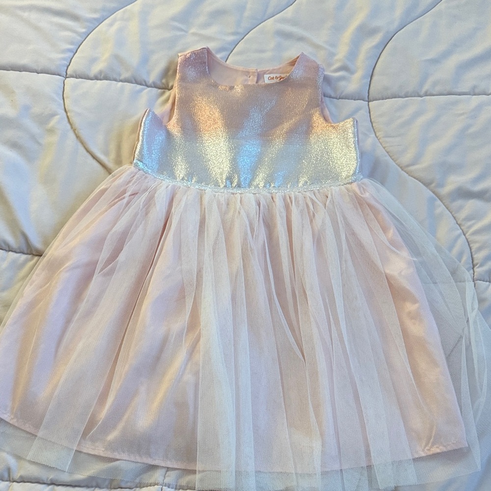 Cat & Jack Shimmering Pink Dress